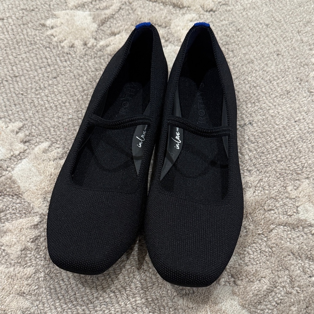 Rothy's Square Mary Jane Flats